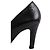 Chanel Absatzschuhe aus Leder schwarz Größe 37 - Ansicht 5