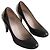 Décolleté Chanel in pelle nera Nero - vista 3