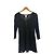 Vestido Diane Von Furstenberg negro T.2