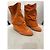 Botas Casadei naranjas T.39 - vista 3