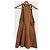 Valentino Garavani Vestido Valentino camel T.36 Camello - vista 6