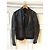 Casaco de couro Marc Jacobs T.44 Preto