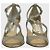 Sandali Jimmy Choo dorati T.38 D'oro - vista 2