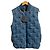 Casaco acolchoado Louis Vuitton azul T.44