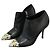 Boots Louis Vuitton T.35 Negro - vista 8