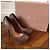 Décolleté Miu Miu taupe T.36,5 Beige - vista 7
