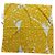 Foulard Eres de algodón motivo ananas amarillo