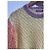 Autre Marque Pull Rose Carmine Color Block Jaune - vue 4