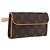 LOUIS VUITTON Monogram Pochette Florentine Waist Bag M51855 LV Auth 203670V Monogramma