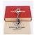 LOUIS VUITTON Porte Cre Printed Initials LV Charm Metal M65071 LV Auth 203696V Argento - vista 12
