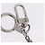 LOUIS VUITTON Porte Cre Printed Initials LV Charm Metal M65071 LV Auth 203696V Argento - vista 6