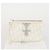 Christian Dior Romantic Accessoire-Tasche PVC Leather White Silver Auth 205858V Silber Weiß - Ansicht 12