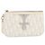 Christian Dior Romantic Accessoire-Tasche PVC Leather White Silver Auth 205858V Silber Weiß - Ansicht 13