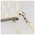 Christian Dior Romantic Accessoire-Tasche PVC Leather White Silver Auth 205858V Silber Weiß - Ansicht 19