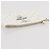 Christian Dior Romantic Accessoire-Tasche PVC Leather White Silver Auth 205858V Silber Weiß - Ansicht 6