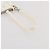 Christian Dior Romantic Accessoire-Tasche PVC Leather White Silver Auth 205858V Silber Weiß - Ansicht 7