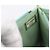 Portafoglio a spalla con catena CHANEL Matelasse in pelle d'agnello verde e oro CC Auth am12655SAM D'oro - vista 10