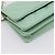 Portafoglio a spalla con catena CHANEL Matelasse in pelle d'agnello verde e oro CC Auth am12655SAM D'oro - vista 16