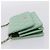 Portafoglio a spalla con catena CHANEL Matelasse in pelle d'agnello verde e oro CC Auth am12655SAM D'oro - vista 3