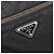 Bolso de hombro PRADA Nylon Black Silver Auth 205158 Negro Plata - vista 22