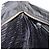 Bolso de hombro PRADA Nylon Black Silver Auth 205158 Negro Plata - vista 26