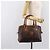 Céline CELINE Macadam Canvas Mini Boston Bag PVC Leather Brown Gold Auth ki6818 Castaño Dorado - vista 28