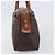 Céline CELINE Macadam Canvas Mini Boston Bag PVC Leather Brown Gold Auth ki6818 Castaño Dorado - vista 3