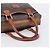 Céline CELINE Macadam Canvas Mini Boston Bag PVC Leather Brown Gold Auth ki6818 Castaño Dorado - vista 7