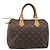 Borsa a mano LOUIS VUITTON Monogram Speedy 25 M41528 LV Auth 204113 Monogramma - vista 2