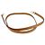 LOUIS VUITTON Tracolla in pelle Nume 50.4'' Beige LV Auth 204021V - vista 3