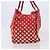 Borsa a mano Miu Miu Canvas Red Gold Auth 204315 Rosso D'oro - vista 4