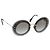 Occhiali da sole Miu Miu Plastic Gold Tone Auth 203629