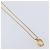 Collana Christian Dior metallo set da 3 Oro Auth SW2804 D'oro - vista 9