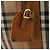 Borsa Boston Burberrys Nova Check Canvas Beige Gold Auth 200449 D'oro - vista 10
