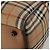 Borsa Boston Burberrys Nova Check Canvas Beige Gold Auth 200449 D'oro - vista 16