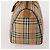 Borsa Boston Burberrys Nova Check Canvas Beige Gold Auth 200449 D'oro - vista 3