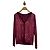 Cardigan Louis Vuitton léopard T.XS Bordeaux