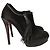 Botas Christian Louboutin negras T.38,5 Negro