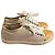 Sneakers Lanvin Beige in Tela e Pelle Taglia 35