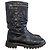 Botas Chanel pretas T.34,5 Preto