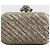 Minaudière Bottega Veneta champagne D'oro - vista 3