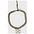 Collana Girocollo Chanel CC Logo Metallo Dorato D'oro