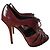 Autre Marque Sandales Dior bordeaux T.36,5 Dark red