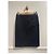 Autre Marque Falda Yves Saint Laurent negra T.36 Negro