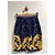 Falda Gianni Versace azul T.34 - vista 3