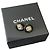 Boucles d'oreilles Chanel puces Golden