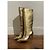 Botas Gianvito Rossi doradas T.39 Dorado - vista 3