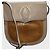 Borsa Yves Saint Laurent beige Grigio