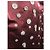 Vestido Jason Wu de cetim borgonha com bordados de pérolas e cristais Bordeaux - vista 4