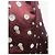 Vestido Jason Wu de cetim borgonha com bordados de pérolas e cristais Bordeaux - vista 5